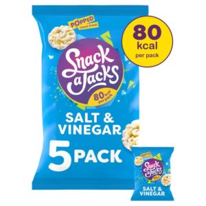 Snack a Jacks Salt & Vinegar Multipack Rice Cakes 5 per pack