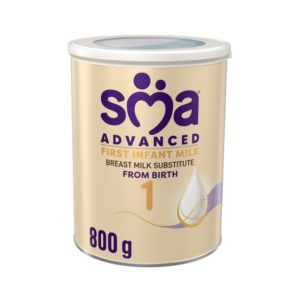 SMA Advanced First Infant Milk Powder Formula From Birth 800g